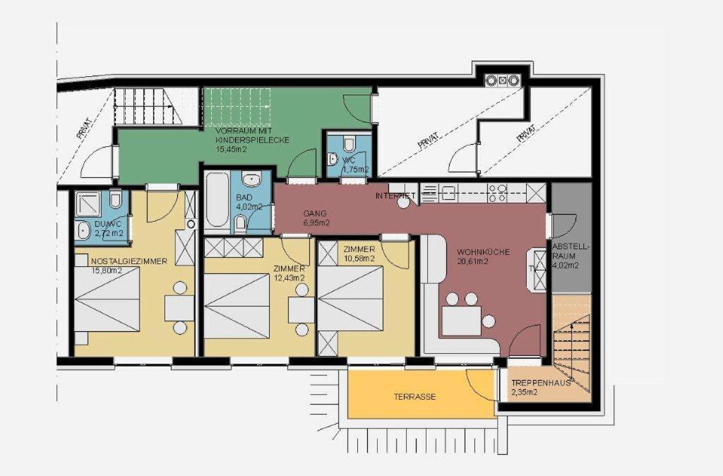 An Der Muehle Apartment Тукс Екстериор снимка